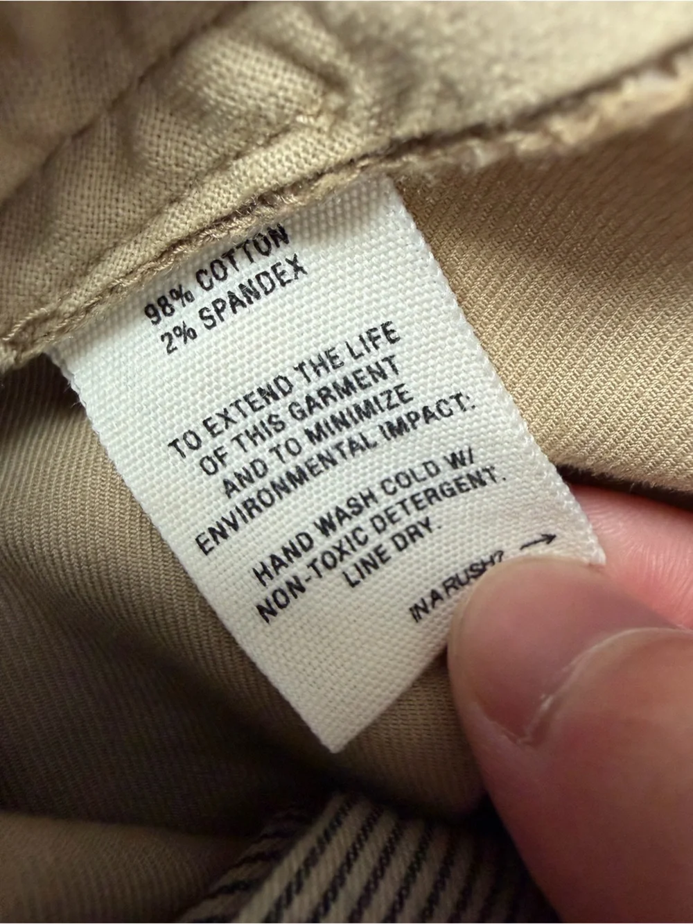 Alex Mill 29x30 slim fit khaki pants